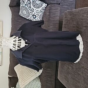 Nike Golf Dri-Fit Black Golf Shirt, Size Large